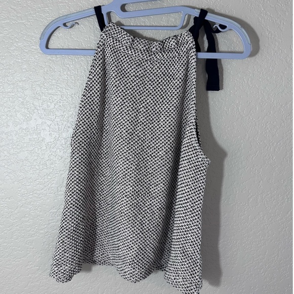 Madewell Texture & Thread Tie-Neck Knit Halter Top - Picture 4 of 8